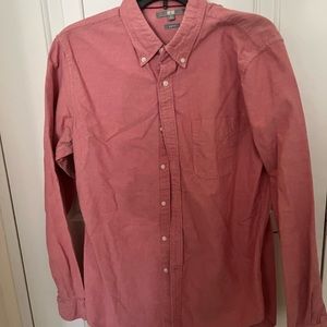 Coral Button Down